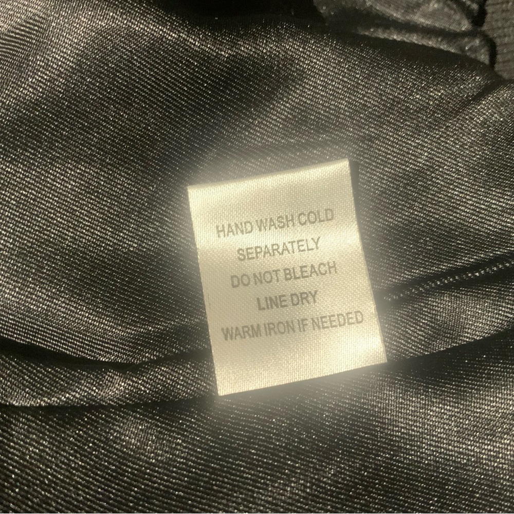 W.A.Y Wonderful & Young Bomber Jacket Black White Plaid Full Zip Grunge Y2K Sz M - Picture 11 of 12